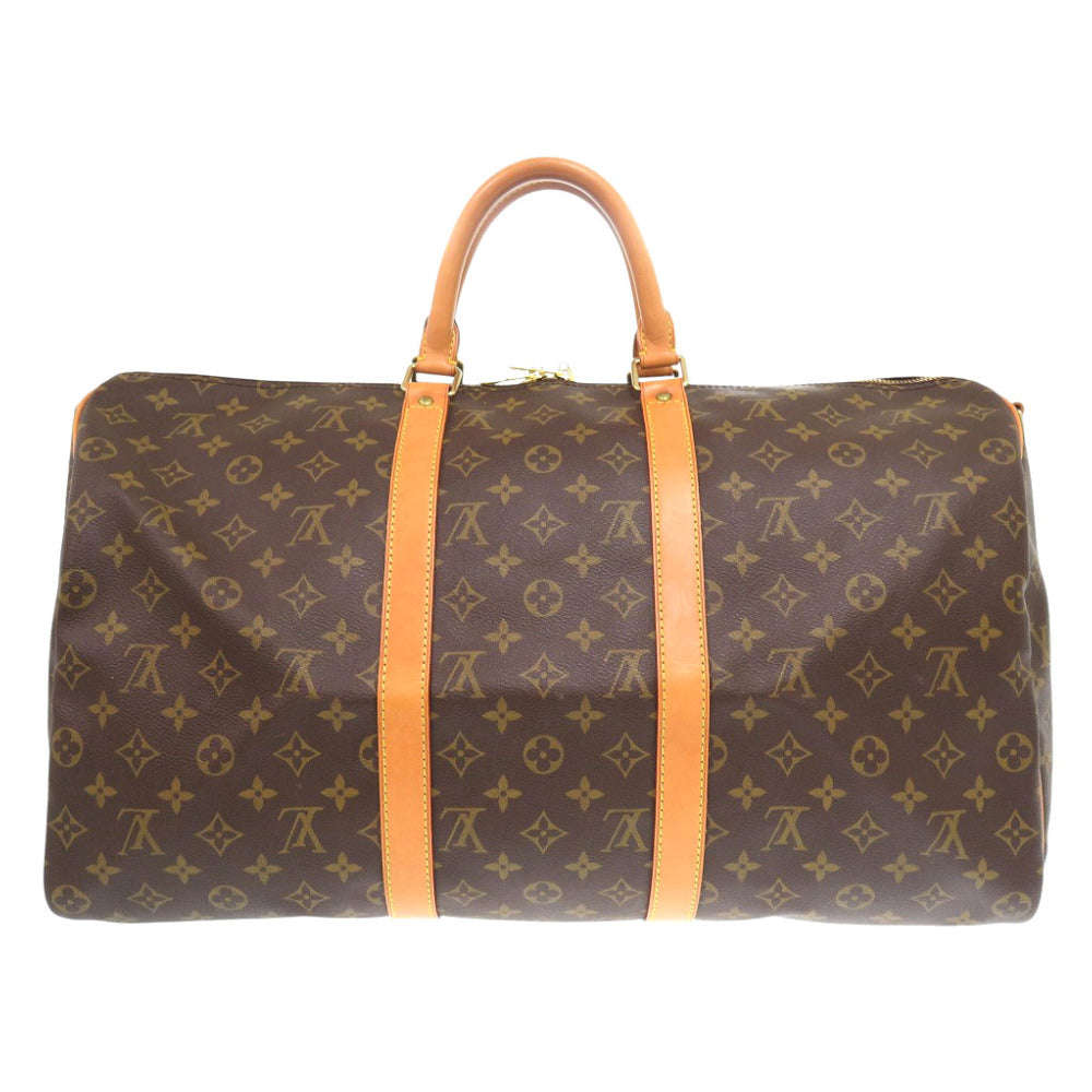 ルイヴィトン モノグラム キーポル 50 バンドリエール M41416 ショルダーストラップ付 ボストンバッグ LV 0979【中古】LOUIS VUITTON