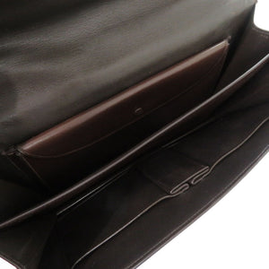 エルメス エスカル ボックスカーフ ブラウン ゴールド金具 〇C刻印 ハンドバッグ 茶 1020【中古】HERMES