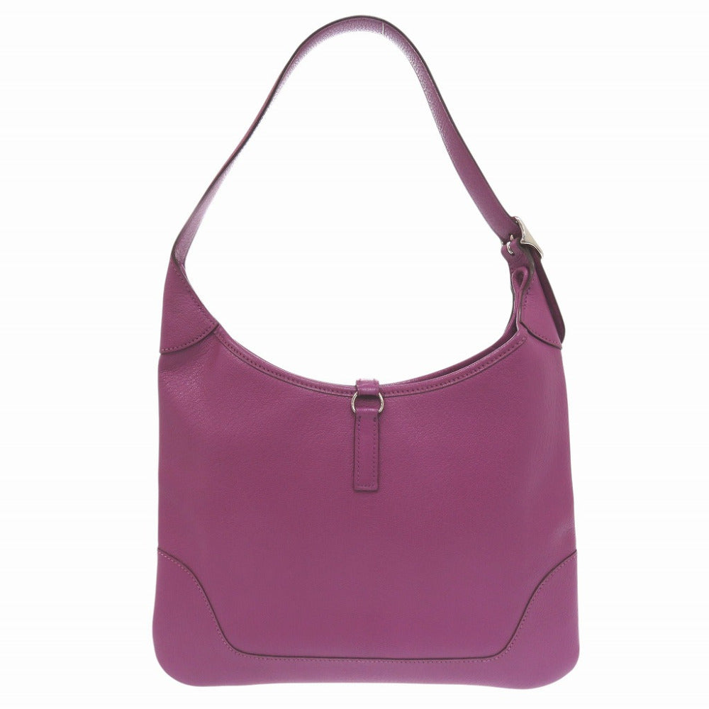 美品 エルメス トリム31 シェーブル シクラメン ショルダーバッグ □H刻印(2004年製) 1024【中古】HERMES