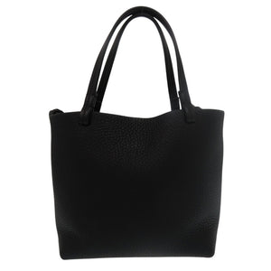 新品同様 ザ ロウ 2WAY パークトートスモール W1199 レザー/レザー ブラック ハンドバッグ 黒 1034【中古】THE ROW