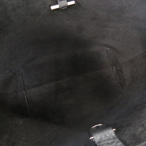 新品同様 ザ ロウ 2WAY パークトートスモール W1199 レザー/レザー ブラック ハンドバッグ 黒 1034【中古】THE ROW