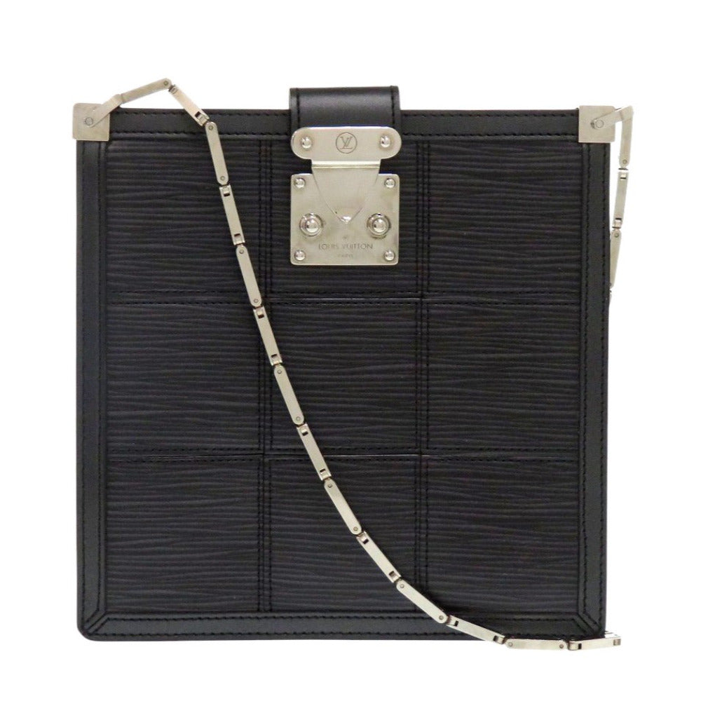 美品 ルイ ヴィトン モヒート M54612 エピレザー ノワール ショルダーバッグ 黒 LV 1035【中古】LOUIS VUITTON