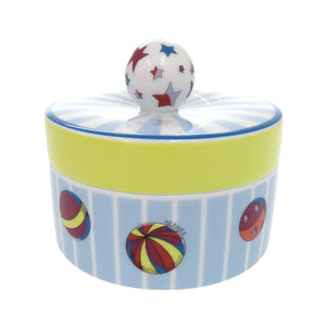 未使用 エルメス サーカス 小物入れ ポーセリン イエロー ブルー 1040【中古】HERMES