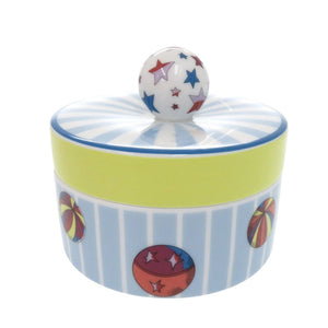 未使用 エルメス サーカス 小物入れ ポーセリン イエロー ブルー 1040【中古】HERMES