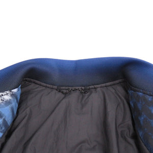 未使用品 ルイ ヴィトン ソルトプリントボンバー 1A90JL ナイロン ブルー ボンバージャケット LV 1043【中古】LOUIS VUITTON メンズ