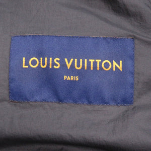 未使用品 ルイ ヴィトン ソルトプリントボンバー 1A90JL ナイロン ブルー ボンバージャケット LV 1043【中古】LOUIS VUITTON メンズ