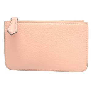 新品同様 フェンディ 8AP161 レザー ピンク フラグメントケース コインケース カードケース 1074【中古】FENDI