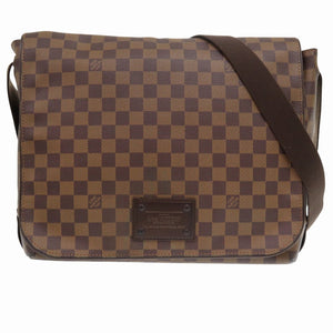 ルイヴィトン ダミエ ブルックリンMM メッセンジャーバッグ N51211 ショルダーバッグ LV 1092【中古】LOUIS VUITTON