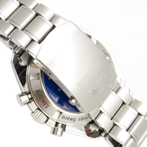 オメガ スピードマスター スヌーピーアワード 世界限定5441本 手巻き 腕時計 ブラック 黒文字盤 1144-12【中古】OMEGA メンズ