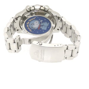 オメガ スピードマスター スヌーピーアワード 世界限定5441本 手巻き 腕時計 ブラック 黒文字盤 1144-12【中古】OMEGA メンズ