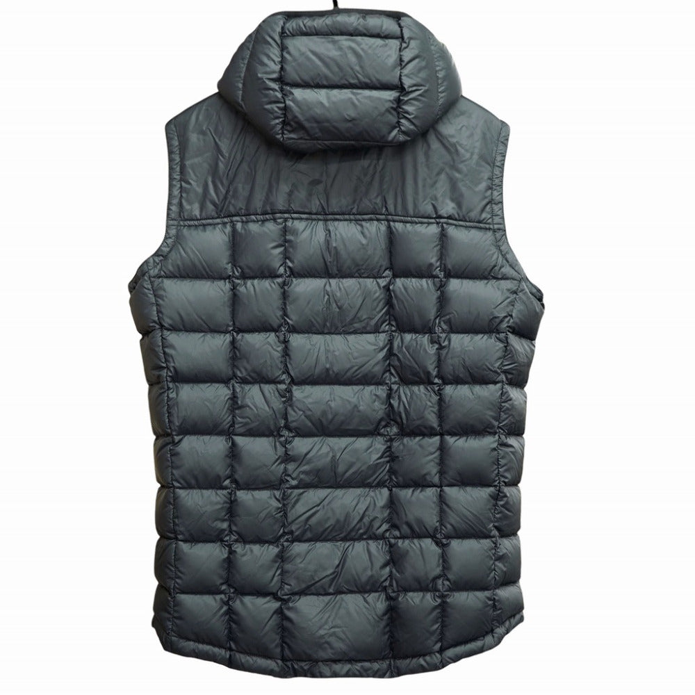 美品 クロムハーツ ダガージップ クロスボタン ダウンベスト ブラック サイズS 黒 フードあり 1144【中古】CHROME HEARTS メンズ