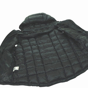 美品 クロムハーツ ダガージップ クロスボタン ダウンベスト ブラック サイズS 黒 フードあり 1144【中古】CHROME HEARTS メンズ