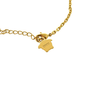 美品 ヴェルサーチ メデューサ ロゴ ゴールド ネックレス アクセサリー 1175 【中古】 VERSACE