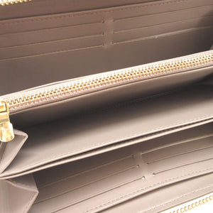 美品 ルイヴィトン モノグラム ジャガード SINCE1854 ジッピーウォレット M81172 ICチップ ホワイト 白 ラウンドファスナー長財布 財布 1200【中古】LOUIS VUITTON