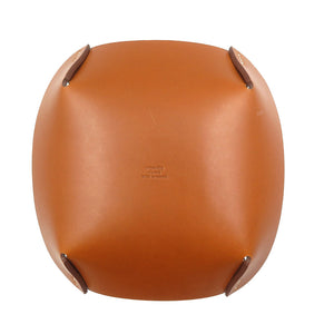 美品 エルメス プリH レザー ブラウン トレイ 小物入れ 1208【中古】HERMES