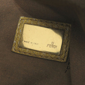 フェンディ スパイバッグ レザー ゴールド ハンドバッグ 1239【中古】FENDI