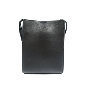 ジルサンダー タングル SM レザー シルバー金具 ブラック 黒 ショルダーバッグ 1240【中古】JIL SANDER