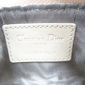 未使用 クリスチャンディオール レディディオール 33-MA-0262 カナージュ ラムスキン ゴールド金具 ベージュ キーケース 1246【中古】Christian Dior