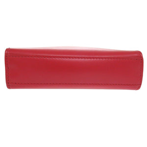 美品 ジルサンダー タングル スモール  レザー JSMT853173 レッド ショルダーバッグ 1258【中古】JIL SANDER