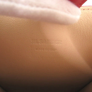 美品 ジルサンダー タングル スモール  レザー JSMT853173 レッド ショルダーバッグ 1258【中古】JIL SANDER