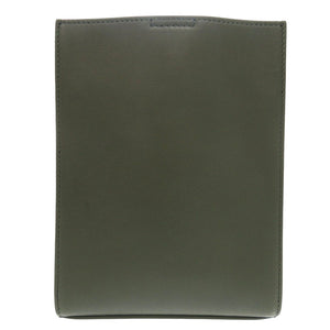 新品同様 ジルサンダー タングル スモール レザー JSMT853173 グリーン ショルダーバッグ 1259【中古】JIL SANDER