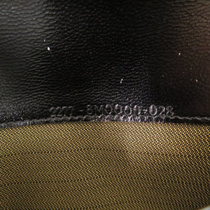 新品同様 フェンディ レオパード ヒョウ柄 8M0000 キャンバス/レザー ベージュ 長財布 1304【中古】FENDI