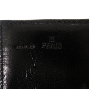新品同様 フェンディ レオパード ヒョウ柄 8M0000 キャンバス/レザー ベージュ 長財布 1304【中古】FENDI