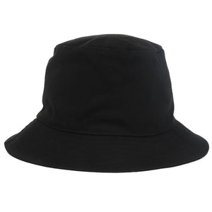 美品 セリーヌ バケットハット Lサイズ 2AU5B968P 帽子 コットン ブラック 1321【中古】CELINE