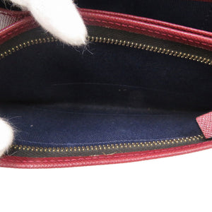 マルニ トランク ショルダーウォレット レザー ピンク 長財布 1328【中古】MARNI