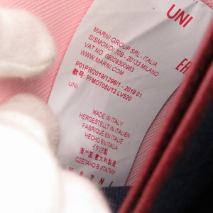 マルニ トランク ショルダーウォレット レザー ピンク 長財布 1328【中古】MARNI