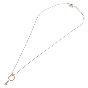 美品 ディオール D キー モチーフ シルバー ネックレス 鍵 1379 【中古】 Dior
