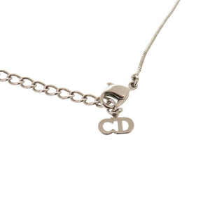 美品 ディオール D キー モチーフ シルバー ネックレス 鍵 1379 【中古】 Dior