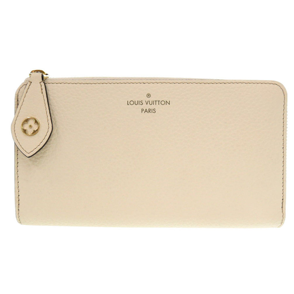 美品 ルイ ヴィトン L字ファスナー ポルトフォイユ コメット M69504 トリヨンレザー クレーム 長財布 LV 1431【中古】LOUIS VUITTON