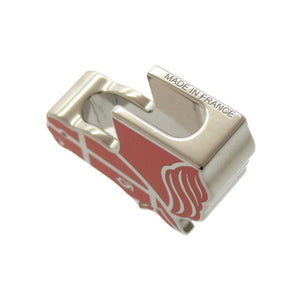 新品同様 エルメス ツイリーリング ホース カドリージュ オレンジ シルバー スカーフリング 馬 1433 【中古】 HERMES