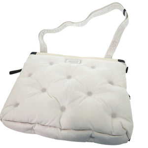 美品 メゾン マルジェラ グラムスラム キャンバス ホワイト ショルダーバッグ 3WAYバッグ 白 1462【中古】Maison Margiela