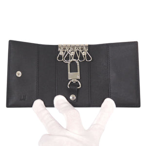 未使用品 ダンヒル レザー ブラック 6連キーケース 黒 1472【中古】Dunhill メンズ