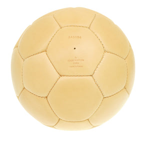 新品同様 ルイヴィトン FIFA2018年限定 ワールドカップ サッカーボール R99932 フットボール ヌメ革/レザー LV 1493【中古】LOUIS VUITTON