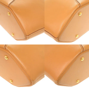 エルメス イル ド ボウ ヴォーシャモニー ナチュラル ゴールド金具 〇W刻印 ハンドバッグ 1530 【中古】 HERMES