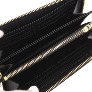 新品同様 ルイ ヴィトン ジッピーウォレット レースライン エピ  ブラック 長財布 黒 LV 1534【中古】LOUIS VUITTON メンズ