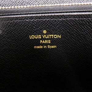 新品同様 ルイ ヴィトン ジッピーウォレット レースライン エピ  ブラック 長財布 黒 LV 1534【中古】LOUIS VUITTON メンズ