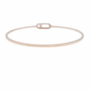 新品同様 メシカ ムーヴ ウノ パヴェダイヤモンド フレックス バングル K18PG ブレスレット K18ピンクゴールド/ダイヤ ジュエリー 1578【中古】MESSIKA