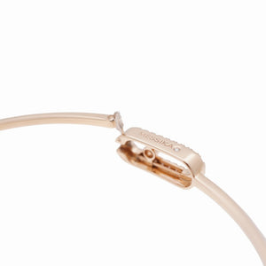 新品同様 メシカ ムーヴ ウノ パヴェダイヤモンド フレックス バングル K18PG ブレスレット K18ピンクゴールド/ダイヤ ジュエリー 1578【中古】MESSIKA