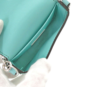 新品同様 フェンディ TIFFANY&Co. コラボ ナノバケット 7ASO45 ティファニーブルー ハンドバッグ 1616【中古】FENDI
