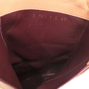 未使用品 ヴァレンティノ ガラヴァーニ ロックスタッズ EU41 パテント ショートブーツ チャンキーヒール SW0S0S61 FVI GF9 レザー ベージュ 1680【中古】Valentino Garavani