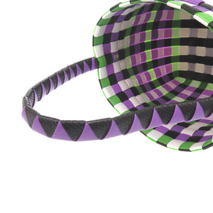 未使用 マルニ マーケット ウーブン マイクロ M00178 M00IW OM607 ポリプロピレン パープル ハンドバッグ 紫 1702【中古】MARNI