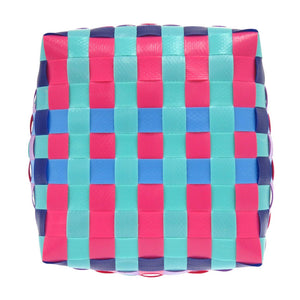 未使用 マルニ マーケット ウーブン マイクロ  M00178 M00IW OM847 ポリプロピレン ピンク ハンドバッグ 1703【中古】MARNI