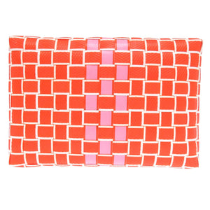 未使用 マルニ マーケット ウーブン ポリプロピレン オレンジ M00638 0M429 ハンドバッグ 1705【中古】MARNI