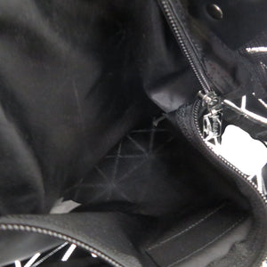 美品 イッセイミヤケ バオバオ BB66-AG053 ポリエステル/PVC ブラック トートバッグ 黒 1757【中古】ISSEY MIYAKE