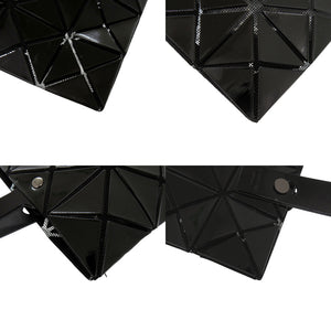 美品 イッセイミヤケ バオバオ BB66-AG053 ポリエステル/PVC ブラック トートバッグ 黒 1757【中古】ISSEY MIYAKE