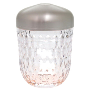 未使用 サンルイ ミニポータブルランプ フォリア ガラス アルミ シルバー オブジェ インテリア ランプ 1762 【中古】 SAINT LOUIS